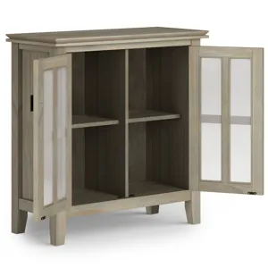 Artisan - Low Storage Cabinet - Distressed Grey