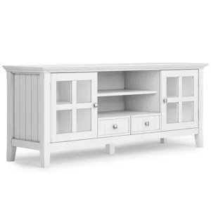 Acadian - 60" TV Media Stand - White