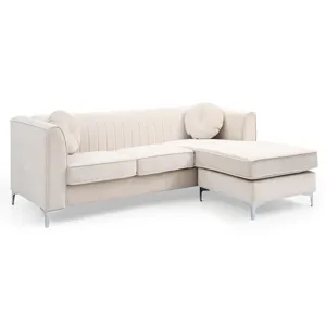Delray - G797B-SC Sofa Chaise (3 Boxes) - Ivory