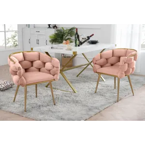 Luxury Modern Simple Leisure Velvet Single Sofa Chair Bedroom Lazy Person Household Dresser Stool Ma