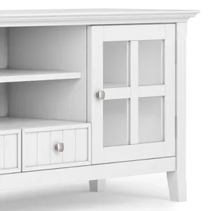Acadian - 60" TV Media Stand - White