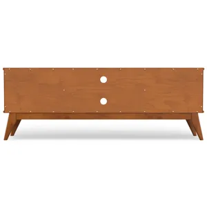 Draper - Mid Century 72\" TV Stand - Teak Brown