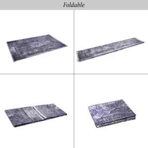 2\' x 3\' Machine Washable Area Rugs, Low-Pile, Non-Slip, Non-Shedding, Foldable, Kid & Pet Friendly