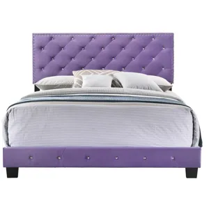 Suffolk - G1402-FB-UP Full Bed - Purple