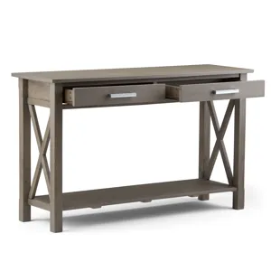 Kitchener - Console Sofa Table - Farmhouse Grey