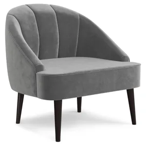 Harrah - Accent Chair - Smoky Grey