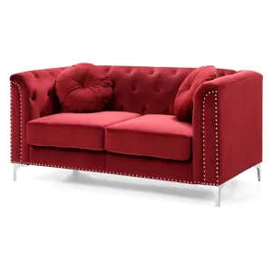 Pompano - G789A-L Loveseat (2 Boxes) - Burgundy