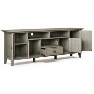 Redmond - 72\" TV Media Stand - Distressed Grey