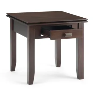 Artisan - End Table - Tobacco Brown