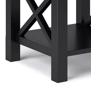 Kitchener - End Table - Black