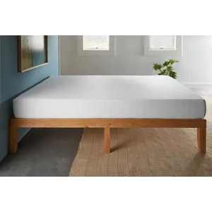 10\" Twin Memory Foam Mattress - White