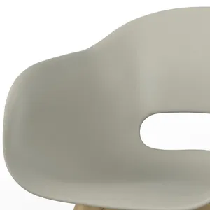 Kona - Outdoor Dining Chair in Plastic (Set of 2) - Taupe