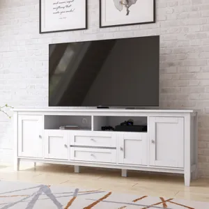 Warm Shaker - 72\" TV Media Stand - White