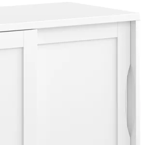 Harper - Low Storage Cabinet - White
