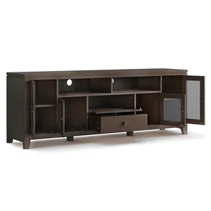 Cosmopolitan - 72\" Wide TV Media Stand - Farmhouse Brown