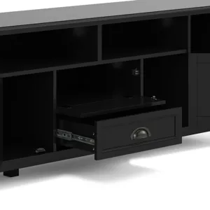 Burlington - 72\" TV Media Stand - Black