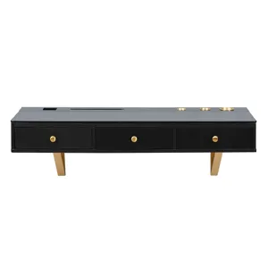 Floating Shelf With Drawer, Multi-Purpose Wall-Mounted Vanity Table, Mounted Desk, Floating Table Fo