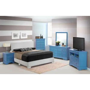 Aaron - G1890-KB-UP King Bed - White