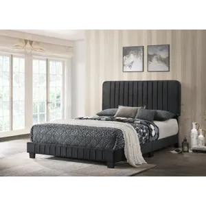 Lodi - G0407-QB-UP Queen Bed - Black