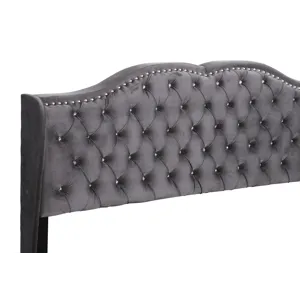 Joy - G1931-FB-UP Full Upholstered Bed - Gray