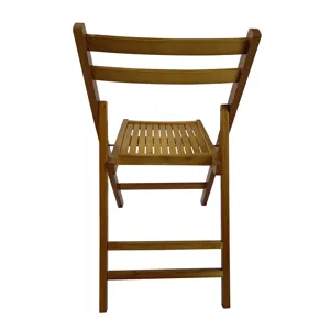Folding Special Event Chairs, Foldable Style (Set of 4) - Honey