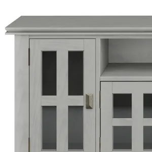 Artisan - 72\" TV Media Stand - Fog Grey