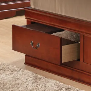 Louis Phillipe - G3100B-QSB Queen Storage Bed - Cherry