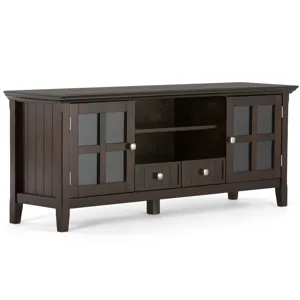Acadian - 60\" TV Media Stand - Brunette Brown