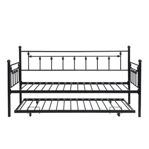 Twin Daybed With Trundle - Black