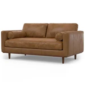 Morrison - 72" Sofa - Caramel Brown