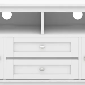 Warm Shaker - 72\" TV Media Stand - White