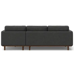 Morrison - Right Sectional Sofa - Charcoal Grey