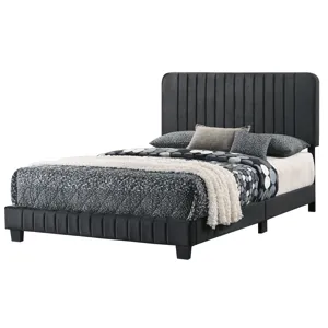 Lodi - G0407-QB-UP Queen Bed - Black