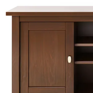 Warm Shaker - TV Media Stand - Russet Brown