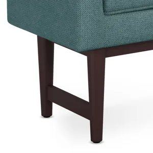 Scott - Ottoman Bench - Smoky Teal