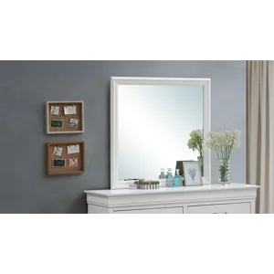 Lorana - G6590-M Mirror - Silver Champagne