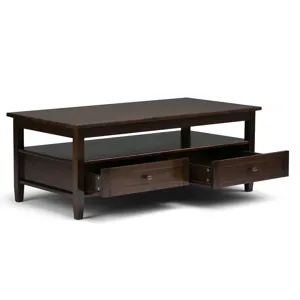 Warm Shaker - Coffee Table - Tobacco Brown