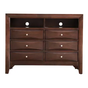 Marilla - G1525-TV2 Media Chest - Cappuccino