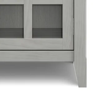 Acadian - Entryway Storage Cabinet - Fog Grey