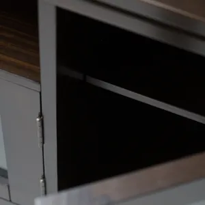 Cosmopolitan - 72\" Wide TV Media Stand - Mahogany Brown