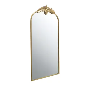 Full Length Mirror, Arched Mirror Hanging Or Leaning Against Wall, Large Mirror For Living Room - Go