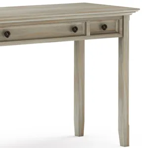 Amherst - Desk - Distressed Grey