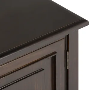 Connaught - 72\" Wide TV Stand - Dark Chestnut Brown