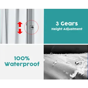 10\'X10\' Folding Canopy With 4 Removable Sidewalls Outdoor Event Shelter UPF 50+ Gazebo Portable Te