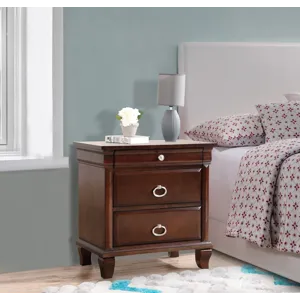 Triton - G9000-N Nightstand - Cappuccino