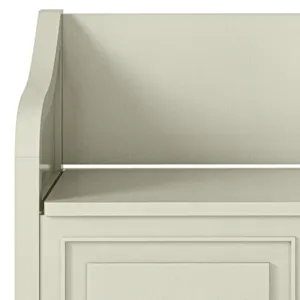 Connaught - Entryway Storage Bench - Antique White