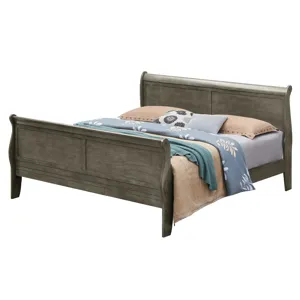 Louis Phillipe - G3105A-QB Queen Bed - Gray