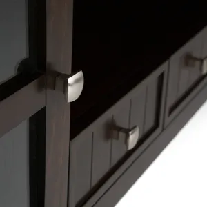 Acadian - 60\" TV Media Stand - Brunette Brown