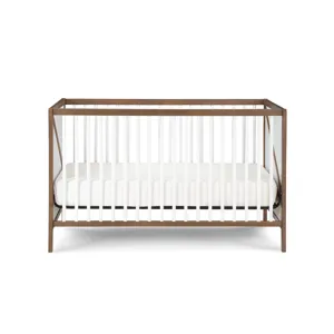 Pixie Zen - 3-in-1 Crib - Walnut/White