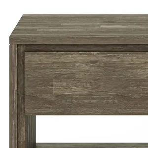Lowry - End Table - Distressed Grey